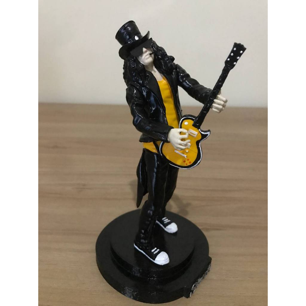 Slash Guns N' roses Impressão 3D Colecionável | Shopee Brasil