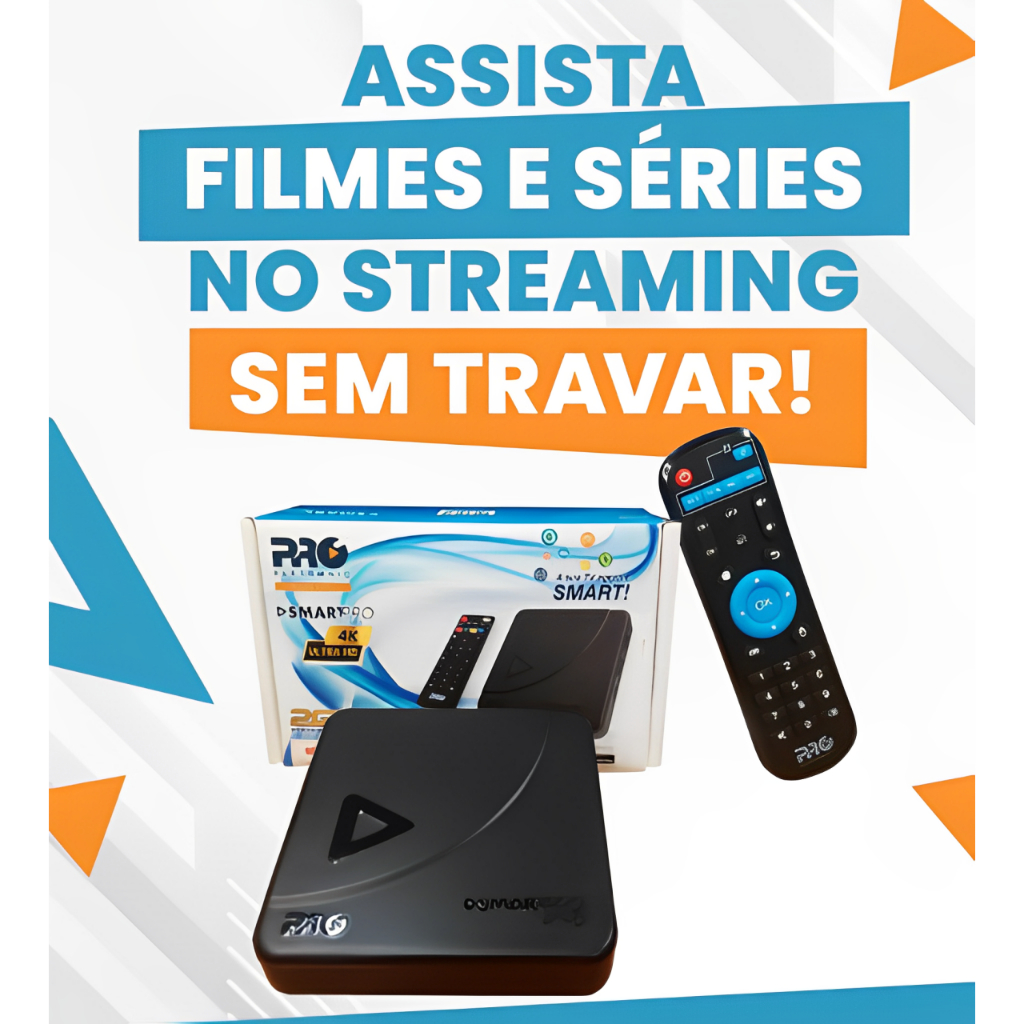 Smart BOX TV PROELETRONIC , Streaming player Transforma sua TV em Smart ...
