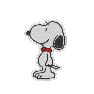 Patch Bordado Termocolante Snoopy
