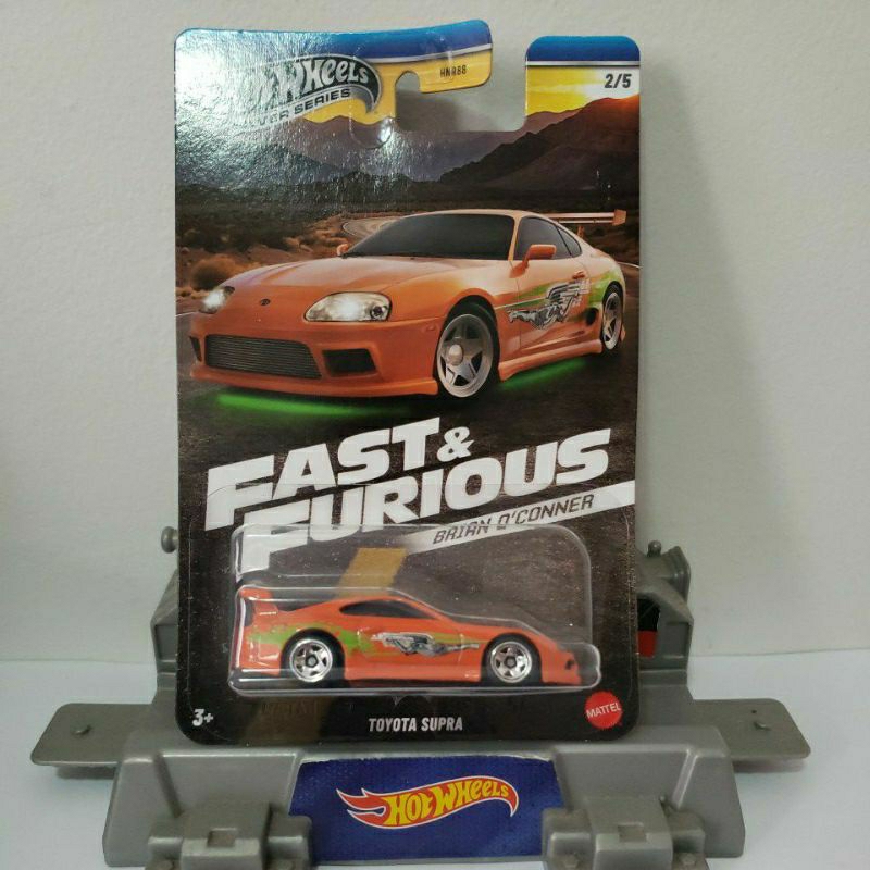 Hot Wheels Velozes e Furiosos Toyota Supra Brian O Conner - Silver Series