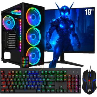 Pc Gamer Computador Intel I5 9 Geração / Placa Video Rx 580 8GB / 32GB Ddr4 / Ssd 480GB