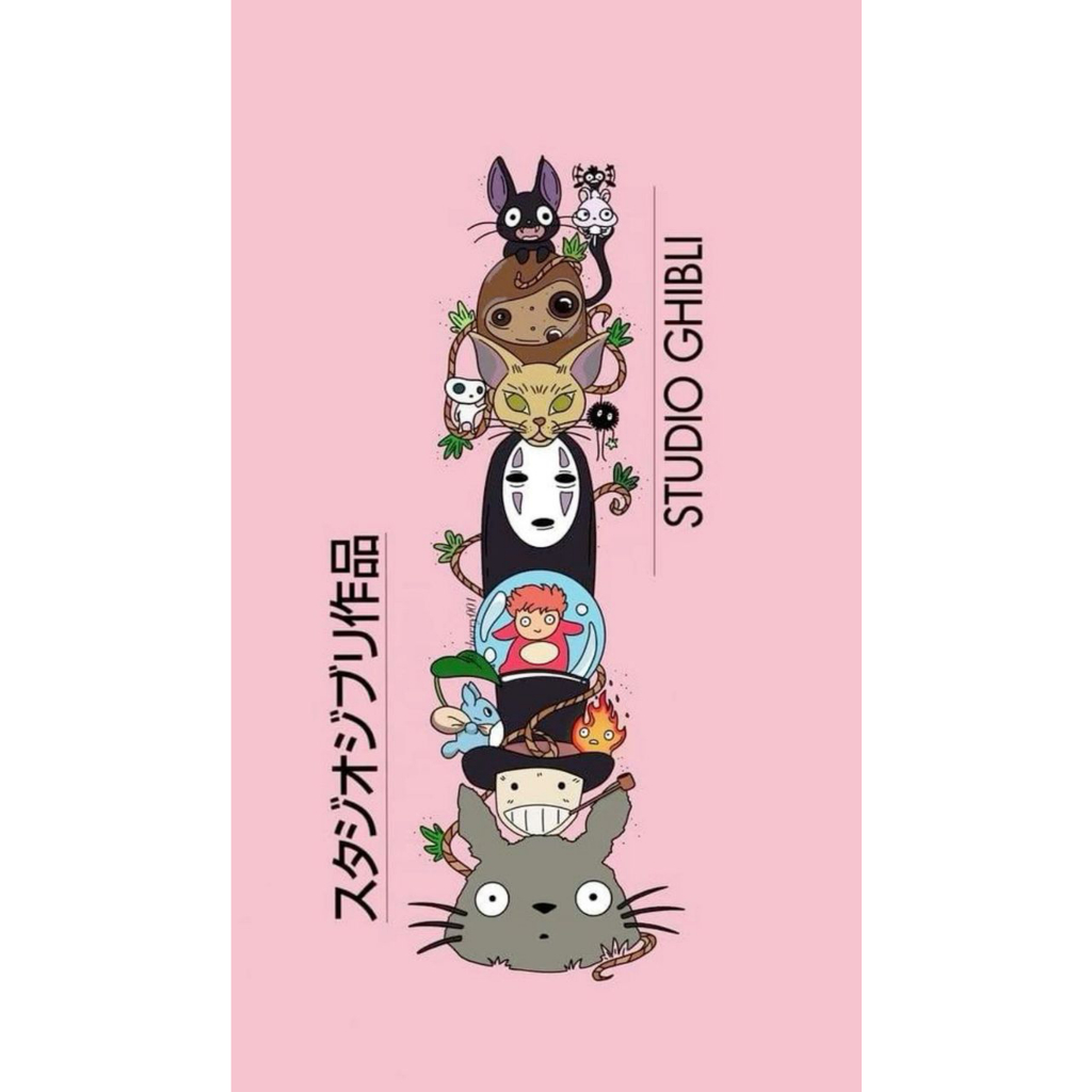 Livro de Colorir Studio Ghibli Capa Dura A5 Vertical 60 Folhas 180g ENVIO IMEDIATO