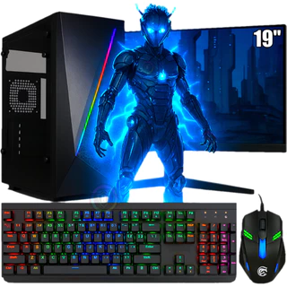 Pc Gamer Completo Intel I7 6 Geração 4.0Ghz / Placa Video Rx 4gb Ddr5 / 32gb Ram Ddr4 / Ssd 480gb