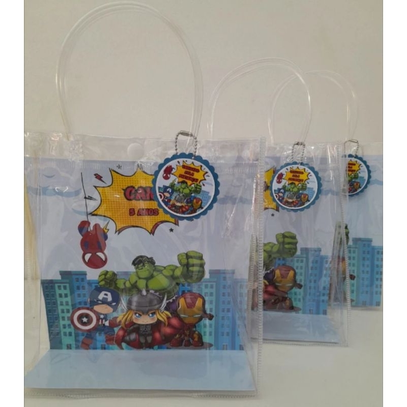 adesivo e tag personalizado para sacolinha PVC/cristal 20x15 | Shopee ...