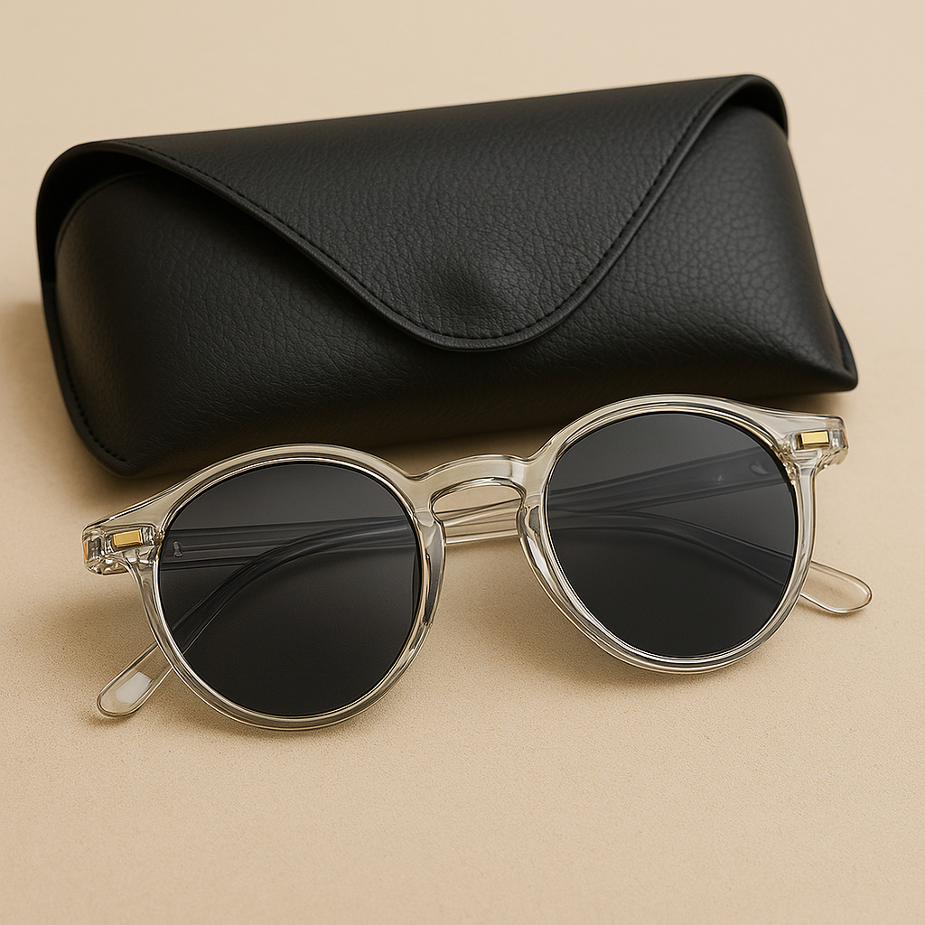 Óculos Behave New Gray Cinza Transparente