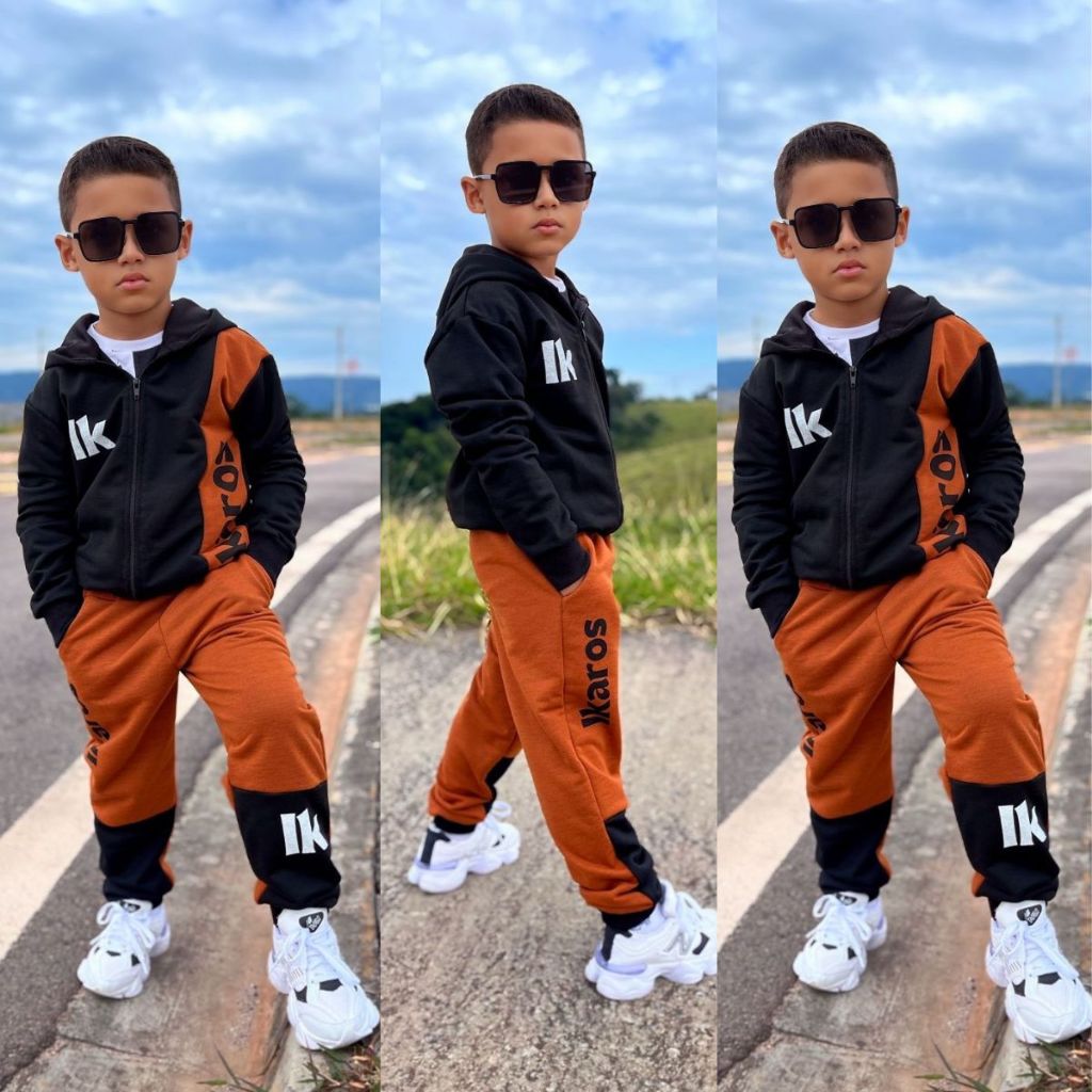Roupa Infantil Menino Roupa Infanto Juvenil Masculino Outono Inverno ...