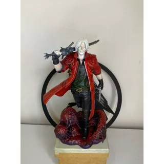Action Figure Dante | Devil May Cry | 19 cm | Impressão 3D em Resina com Pintura Manual