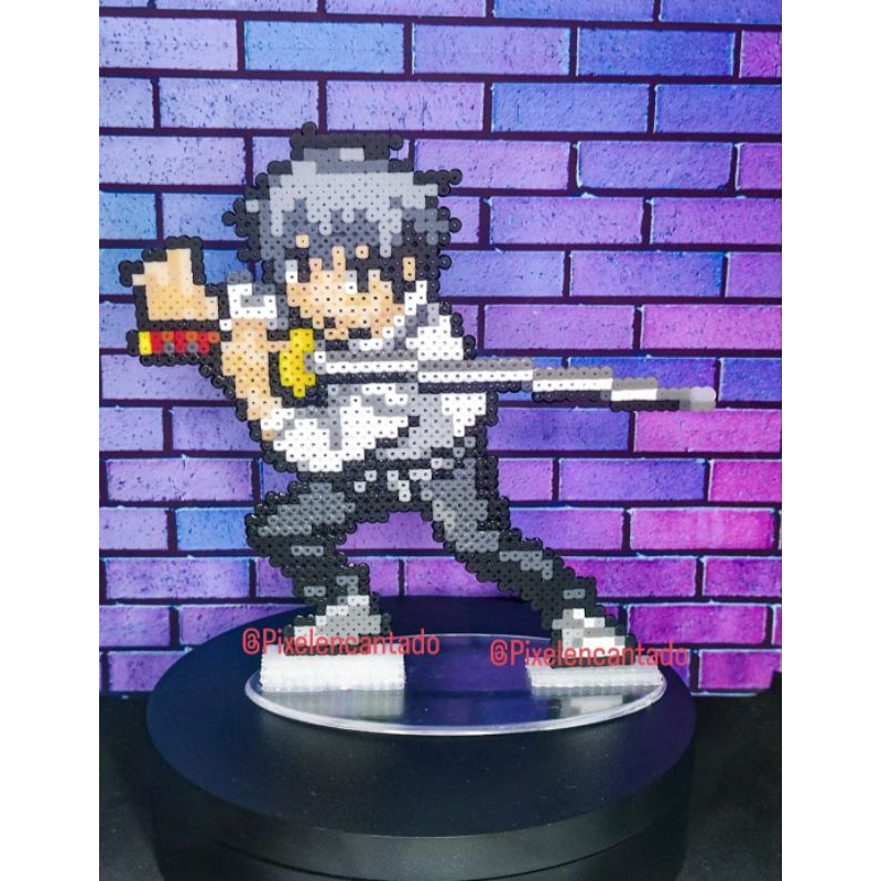 Yuta Okkotsu - Jujutsu Kaisen em pixel art - Totem decorativo | Shopee ...