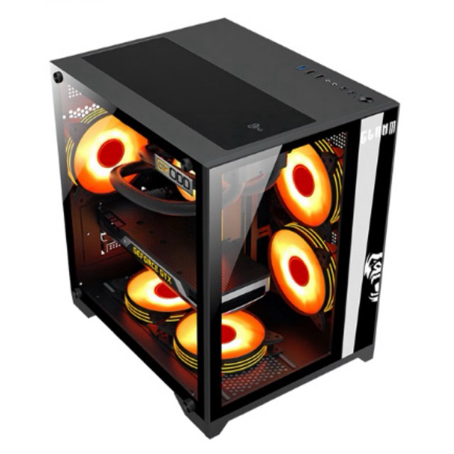 Gabinete Gamer Para Placa Micro Atx E Mini Itx Tipo Aquario