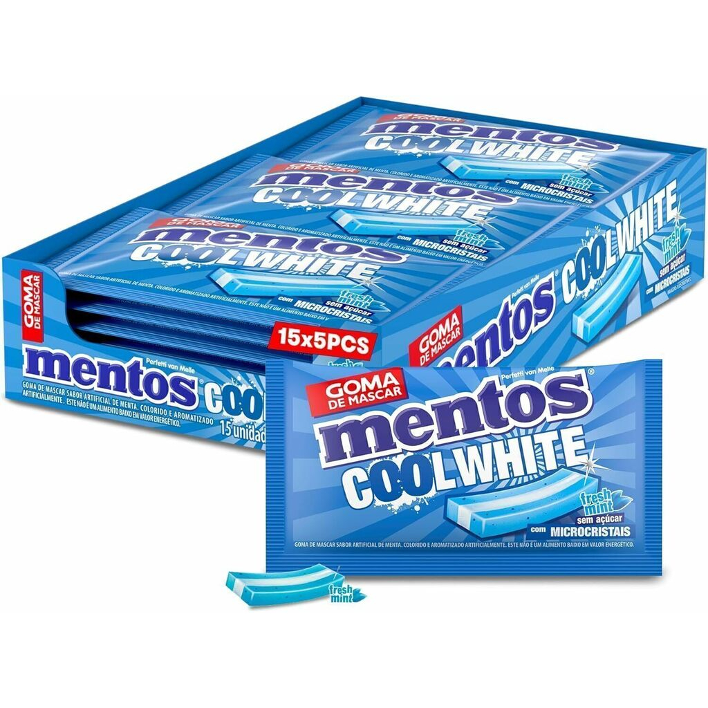 Display Mentos Cool WhiteDisplay Fresh Mint c/15 - Perfetti (20282 ...