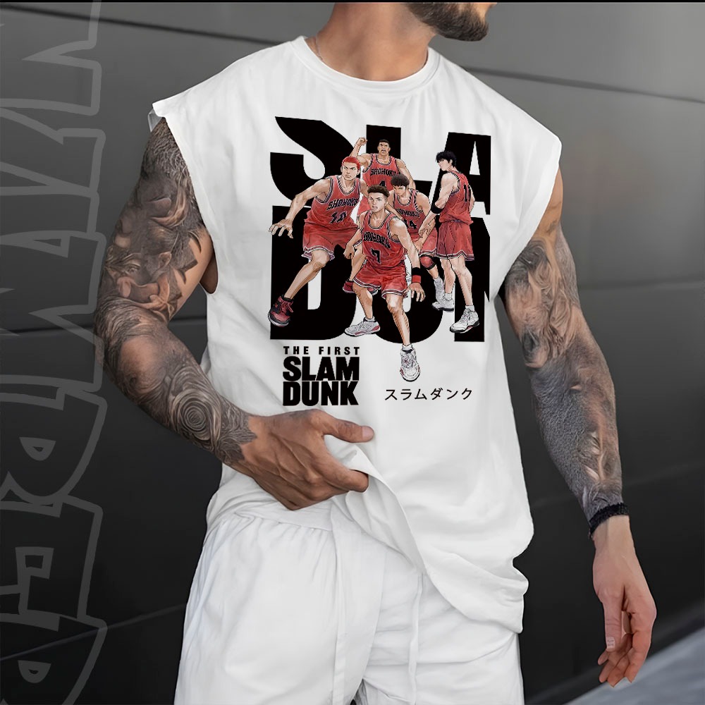 Camiseta regata oversized The First Slam Dunk Shohoku Japanese