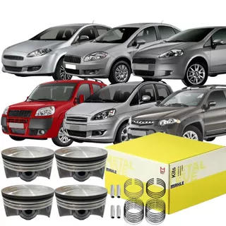 Jogo Pistão Com Anel 0,40 Doblo Idea Linea Punto 1.8 16v em Oferta na Shopee
