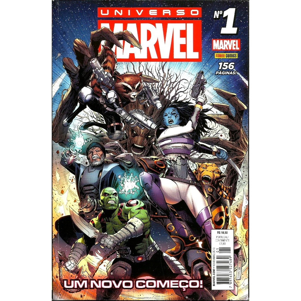 Universo Marvel (4.a Série) - 001 (Complete Sua Coleção) | Shopee Brasil