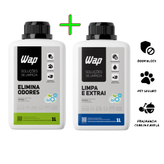 Limpa Extrai mais Elimina ODOR WAP