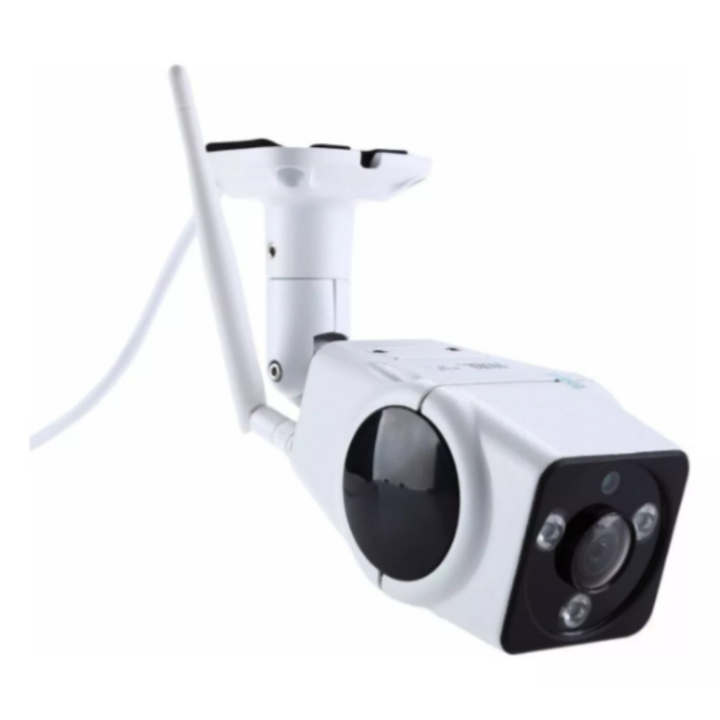 Câmera De Segurança a Prova de água Lente Dupla APP V380 ou YOOSEE IP66 Camera IP WiFi  Visão Noturna Externa