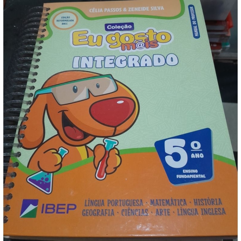 Coleção Eu gosto mais integrado 5⁰ ano livro do professor com respostas ...