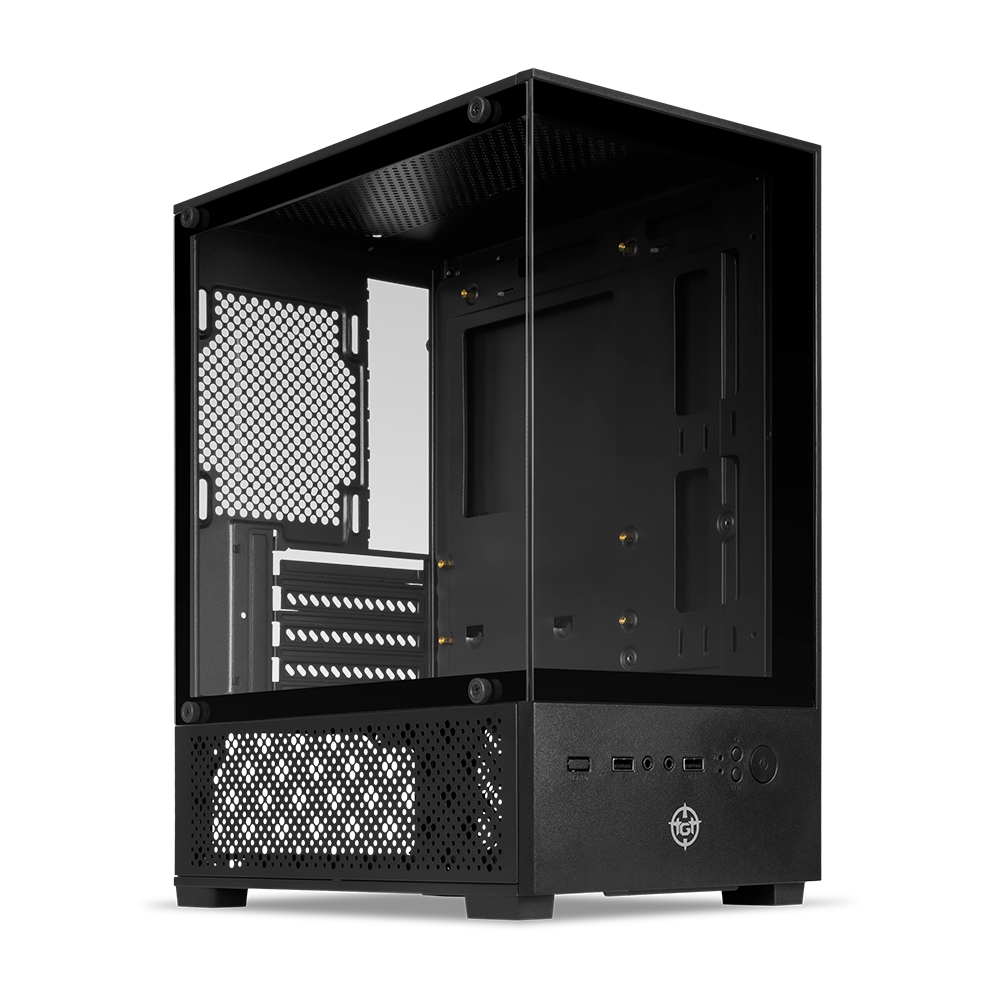 Gabinete Gamer TGT Legion, Mini-Tower, Lateral de Vidro, Preto, TGT-LGN-BK