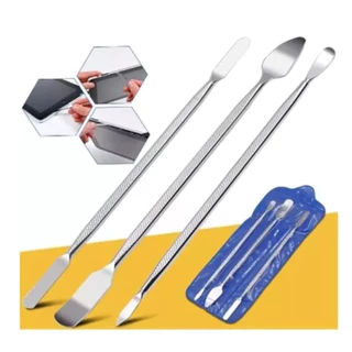 3 Espatulas De Aço Precisão Para Manutenção Tablets Notebooks E Celulares