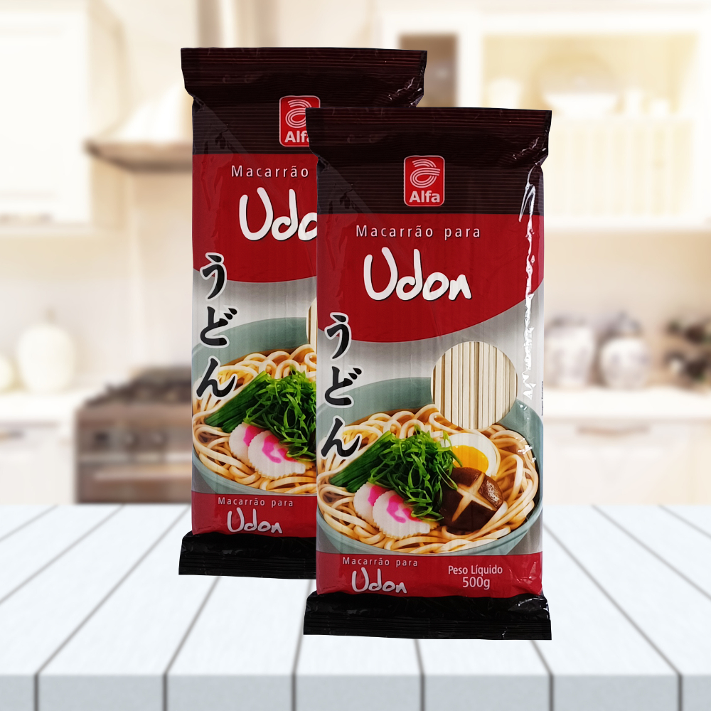 Kit 2x pacotes de Macarrão Udon Alfa