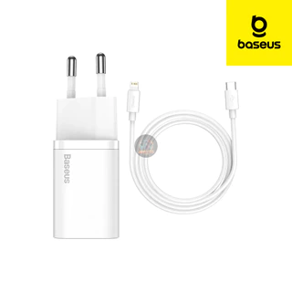 Baseus Carregador PD 20W Type-C / Lightning carregamento rápido para iPhone (até o 14)