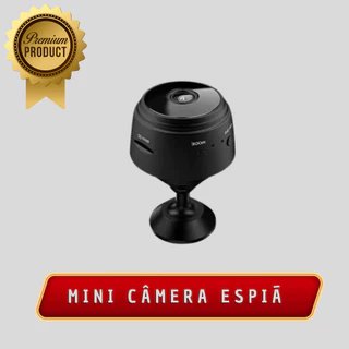 Câmera Espiã 360 Wifi Hd Ip Visão Noturna Áudio Segurança Cor Preto em Oferta na Shopee