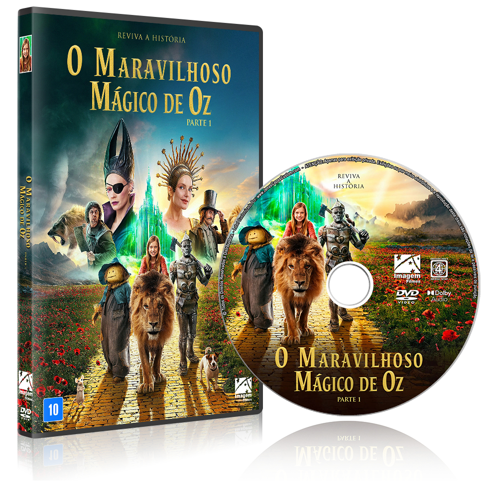 DVD O Maravilhoso Mágico De Oz - Parte 1 Dublado e Legendado (2025 ...