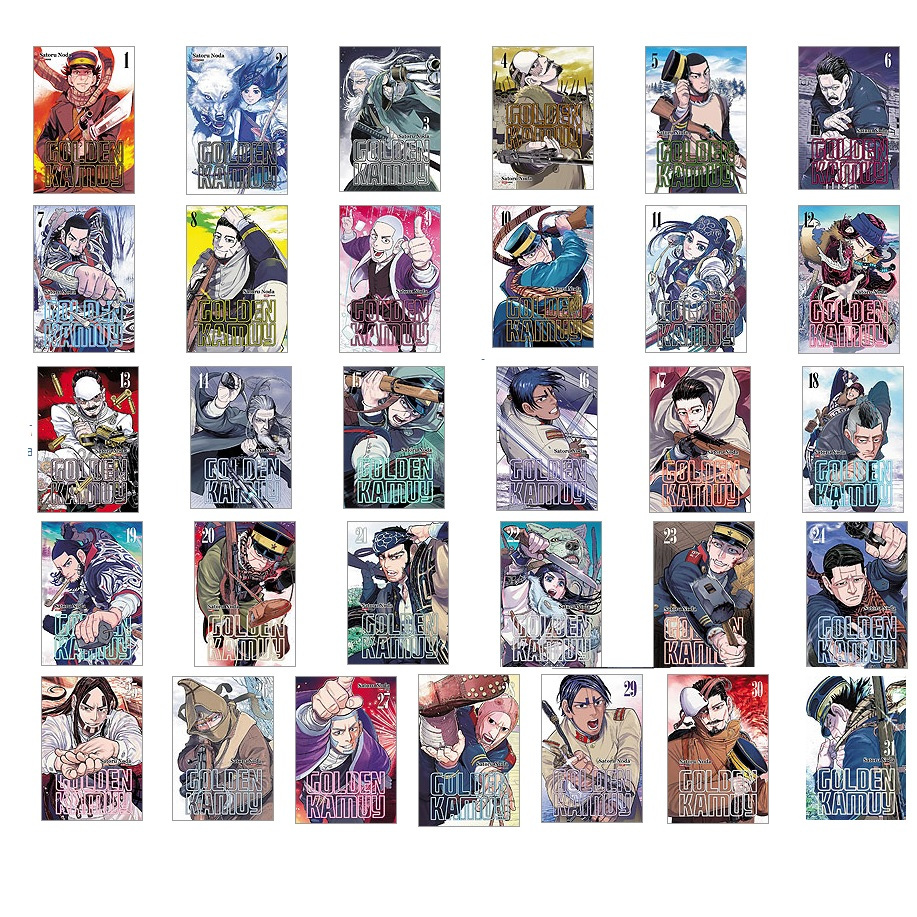 Mangá Golden Kamuy / Panini / Shueisha - Satoro Noda