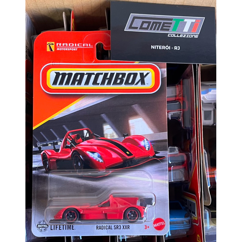 Voiture Miniature Matchbox Radikal SR3 XXR - Édition 2025 - Neuve - Échelle 1:64