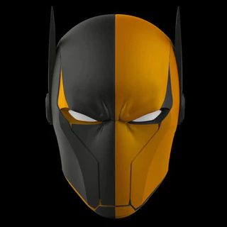 Máscara capacete exterminador batman sob medida impressão 3d dc liga da justiça