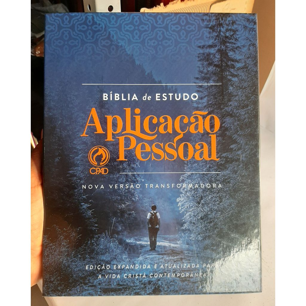 Biblia de Estudo Aplicacao Pessoal Nova Versao Transformadora CPAD ...
