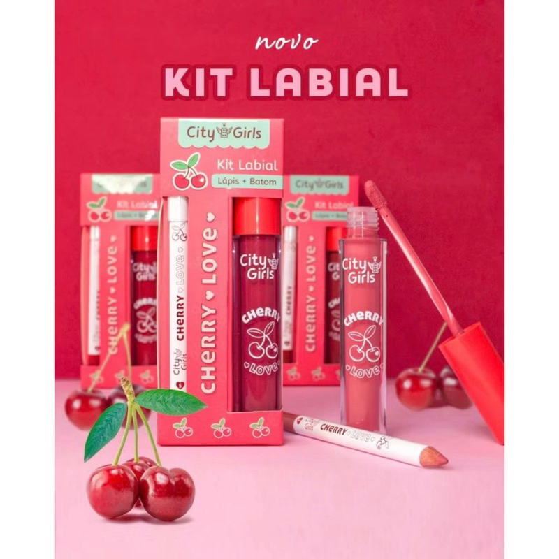lip combo kit labial pra ombre lips | Shopee Brasil