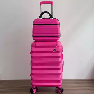 kit De Mala De Bordo + Frasqueira, Alto Qualidade, Rodinhas 360