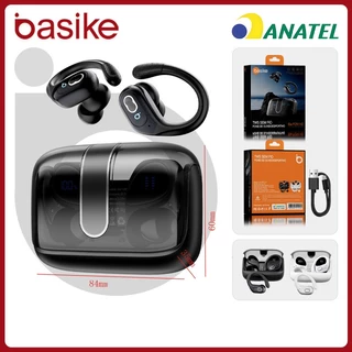 Basike fone sem fio bluetooth, fone de ouvido original melhor bluetooth Para Samsung/iPhone FON142 em Oferta na Shopee