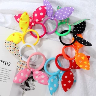 Kit 48 peças/Promoção Prendedor/laço De Cabelo Colorido Coelho Divertido/ Infantil/adulto em Oferta na Shopee