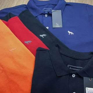Camisa Polo Premum Algodão Padrão Prime Lobo