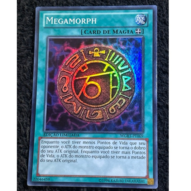 Megamorph Yugioh Original EDIO LIMITADA 2014 | Shopee Brasil
