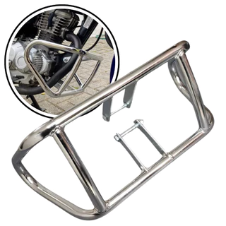 Mata Cachorro Frances Titan 125 150 160 Protetor Motor Cor em Oferta na Shopee