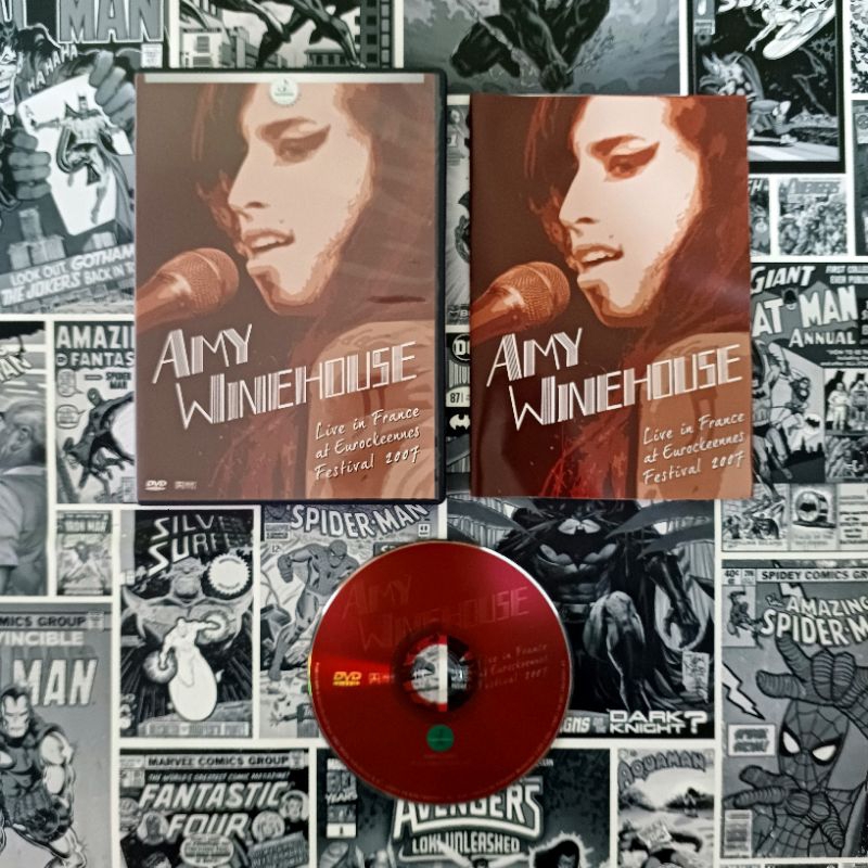 【激レア廃盤DVD】　Amy Winehouse In Concert 2007 DVD - Amy Winehouse - Live In France At Eurockeennes Festival 2007