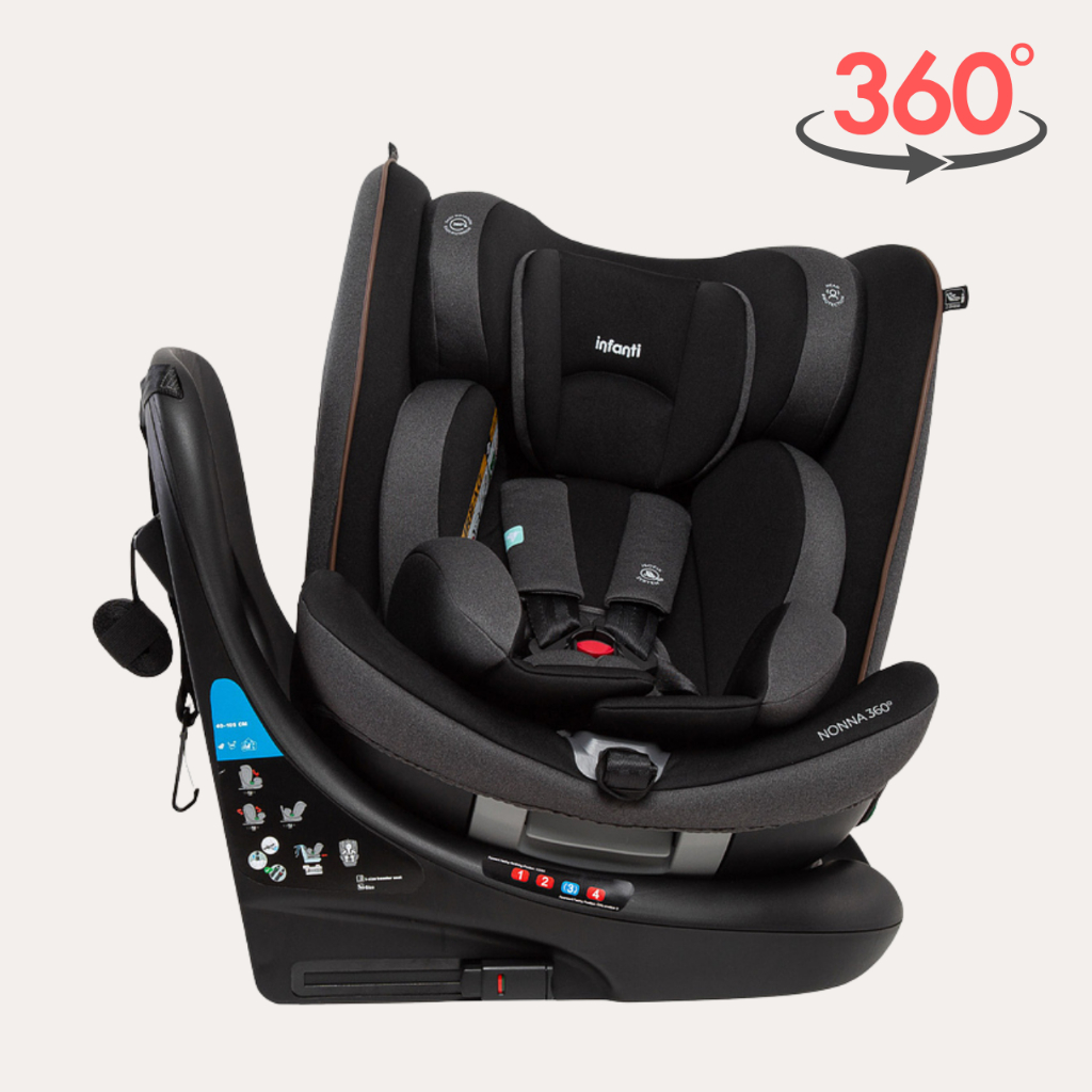 Cadeirinha para Carro 360 Isofix 0 a 36 kg Bebê Infanti Encosto ...