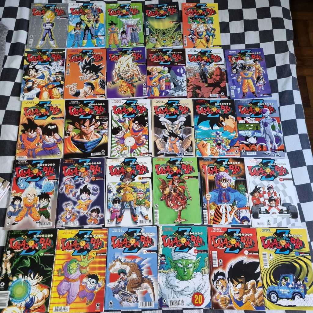 LEIA DESCRIÇÃO! Coleção Dragon ball Z - vol 1 ao 51 - conrad