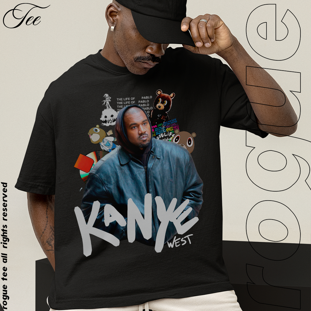 Camiseta Basica e OVERSIZED Kanye West The Life Of Pablo Sétimo