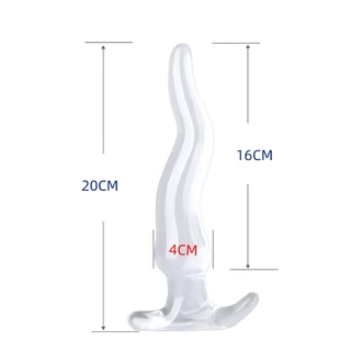 Plug Anal de Silicone 20*4cm