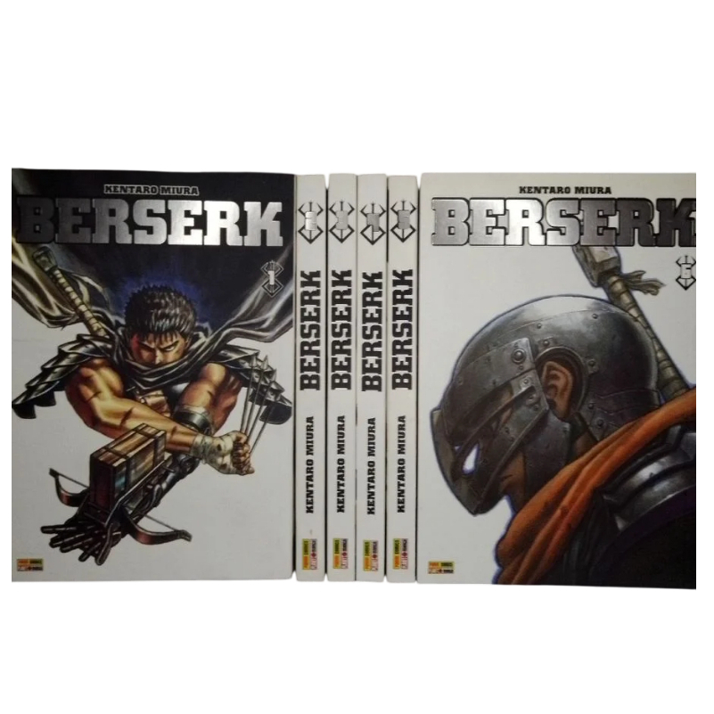 [Mangá] Coleção Berserk Edição de Luxo Volumes 01 ao 06 | Shopee Brasil