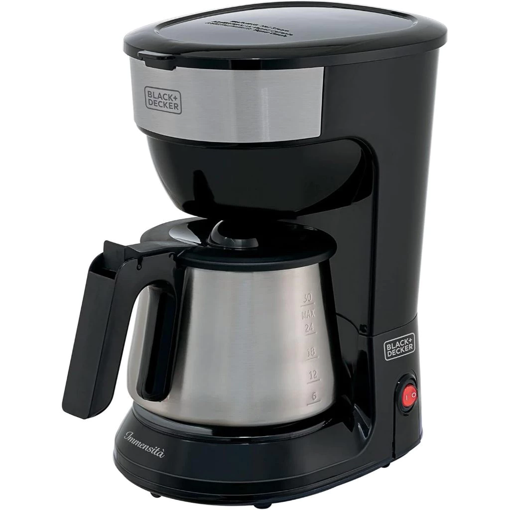 Cafeteira Elétrica Black+Decker Immensitàda Inox CM38 Preto