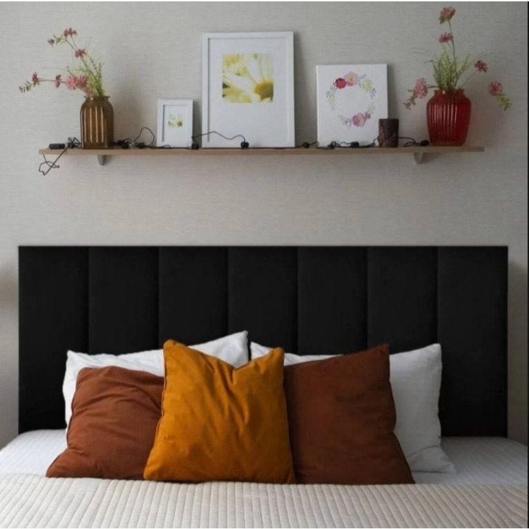 Kit 10 Placas de Cabeceira Modular Luxo - Cama King - Envio Rápido ...