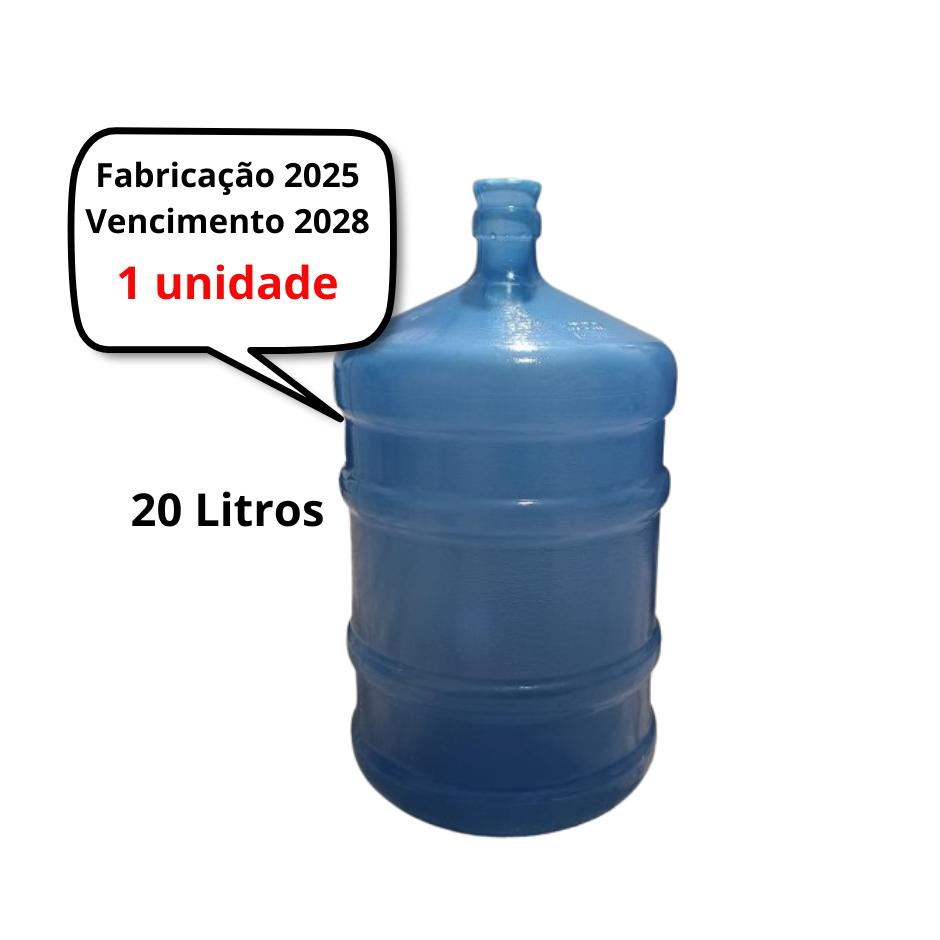 Galão para água mineral (potável) 20 litros | Shopee Brasil