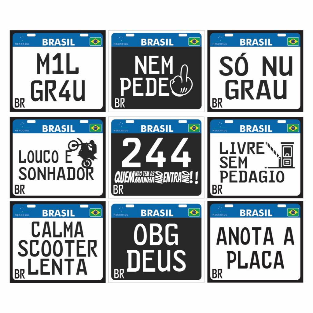 Placa Decorativa Para Bike Bicicleta Louco e Sonhador Só Nu Grau Mil ...