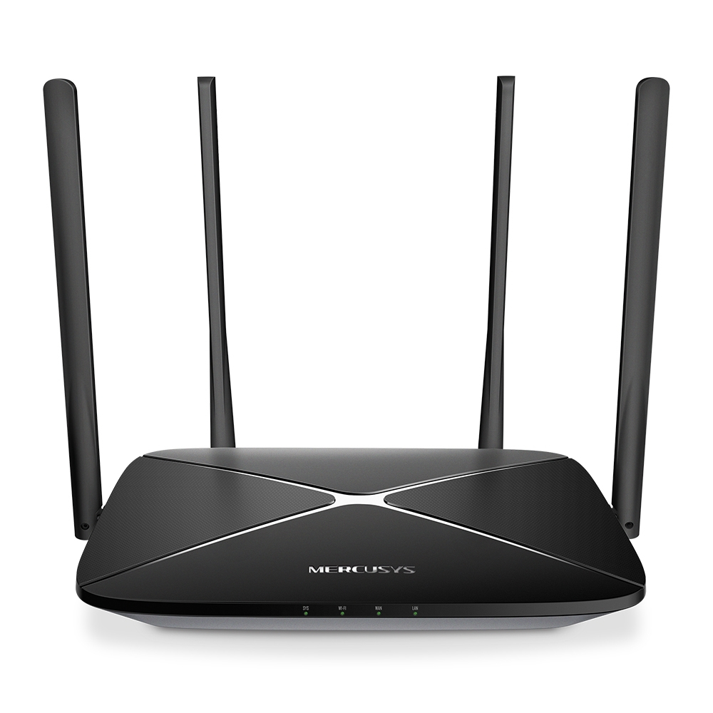 Roteador wi-fi longo alcance Mercusys AC12G Gigabit Dual Band AC1200 4 Antenas(USADO)