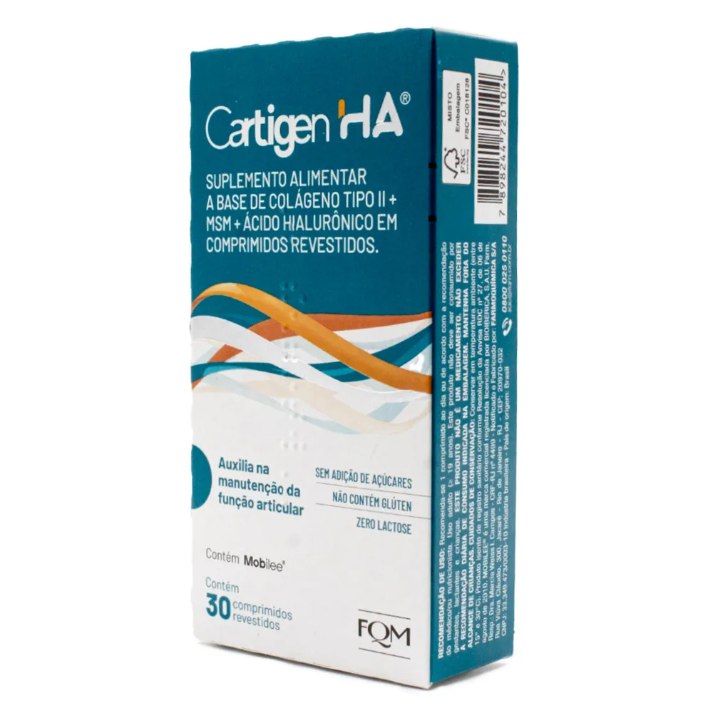 Cartigen HA – 30 Comprimidos | Shopee Brasil