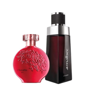 Kit 2 Perfumes Floratta Red Feminino + Malbec Tradicional 100ml Cada em Oferta na Shopee